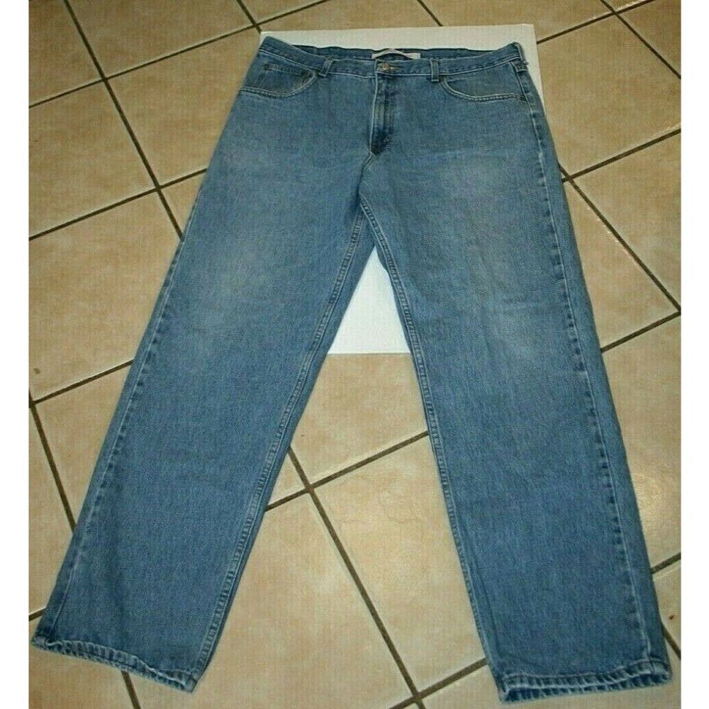 Canyon River Blues jeans mens 36 x 33 relaxed fit straight CRB blue work